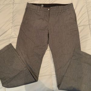 Volcom pants 30x34, gray
